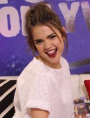 Maia Mitchell Visits Young Hollywood Studio