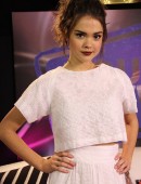 Maia Mitchell Visits Young Hollywood Studio