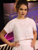 Maia Mitchell Visits Young Hollywood Studio