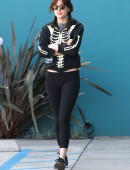 Dakota Johnson Leaving A Pilates Class