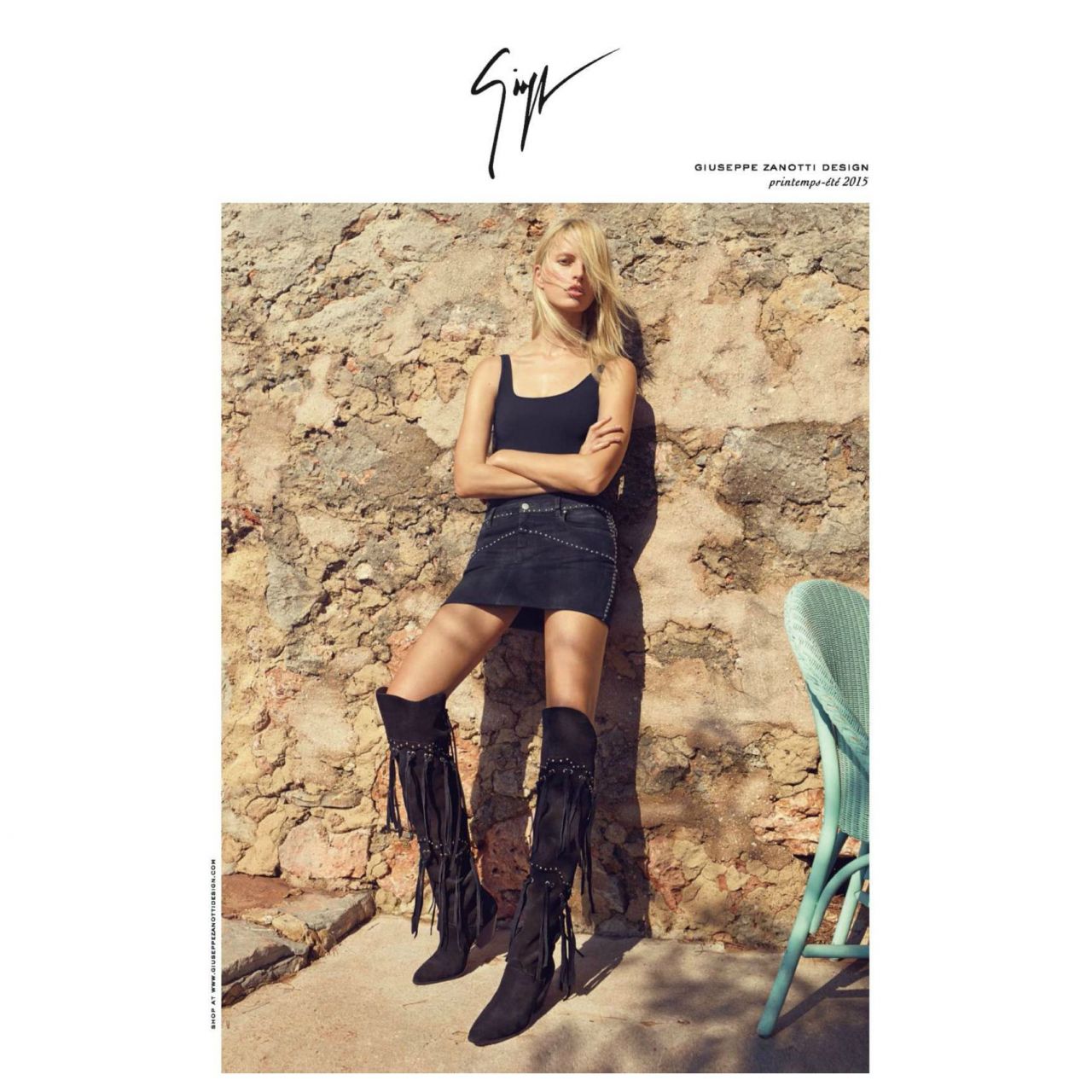 Karolina-Kurkova-Giuseppe-Zanotti-Spring-Summer-2015-Campaign-4