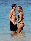 Kimberley-Garner-in-Black-Bikini-2
