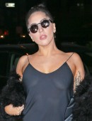 Lady-Gaga-Steps-Out-In-See-Through-Blue-Gown-In-NYC-7