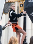 Gigi-Hadid-in-Orange-Skirt-7