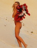 Kimberley-Garner-in-Red-Bikini-10