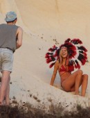 Kimberley-Garner-in-Red-Bikini-3