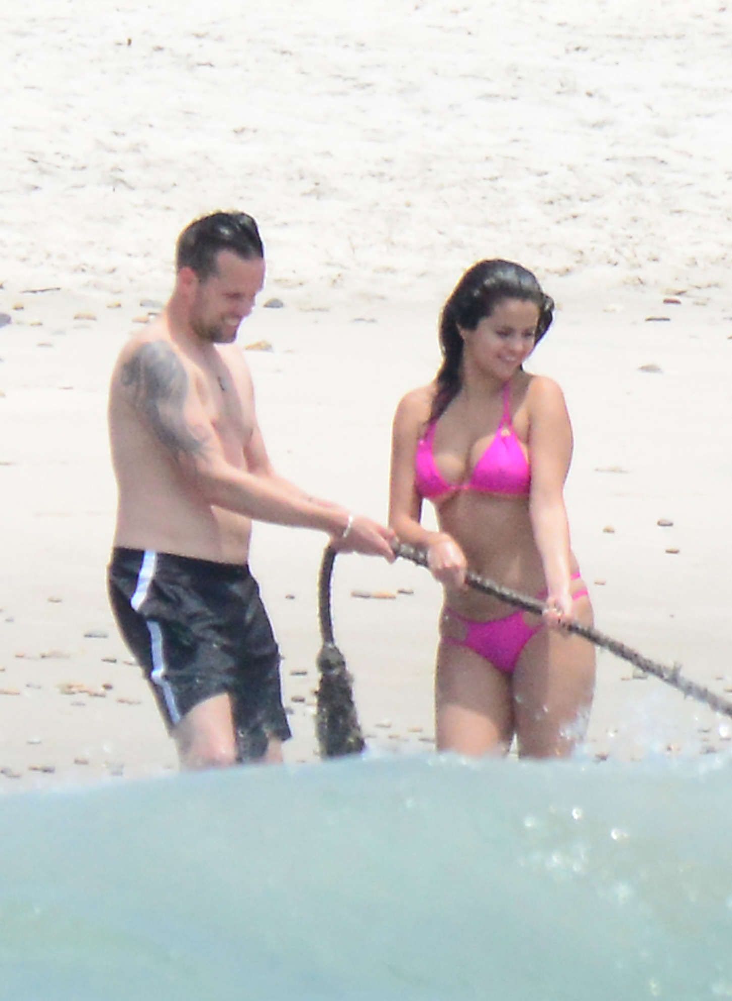 Selena-Gomez-in-Pink-Bikini-in-Mexico-9
