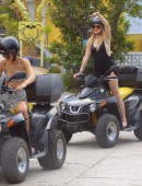Kendall-Jenner-and-Khloe-Kardashian-Riding-ATV-in-St-Barts-3