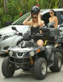 Kendall-Jenner-and-Khloe-Kardashian-Riding-ATV-in-St-Barts-9