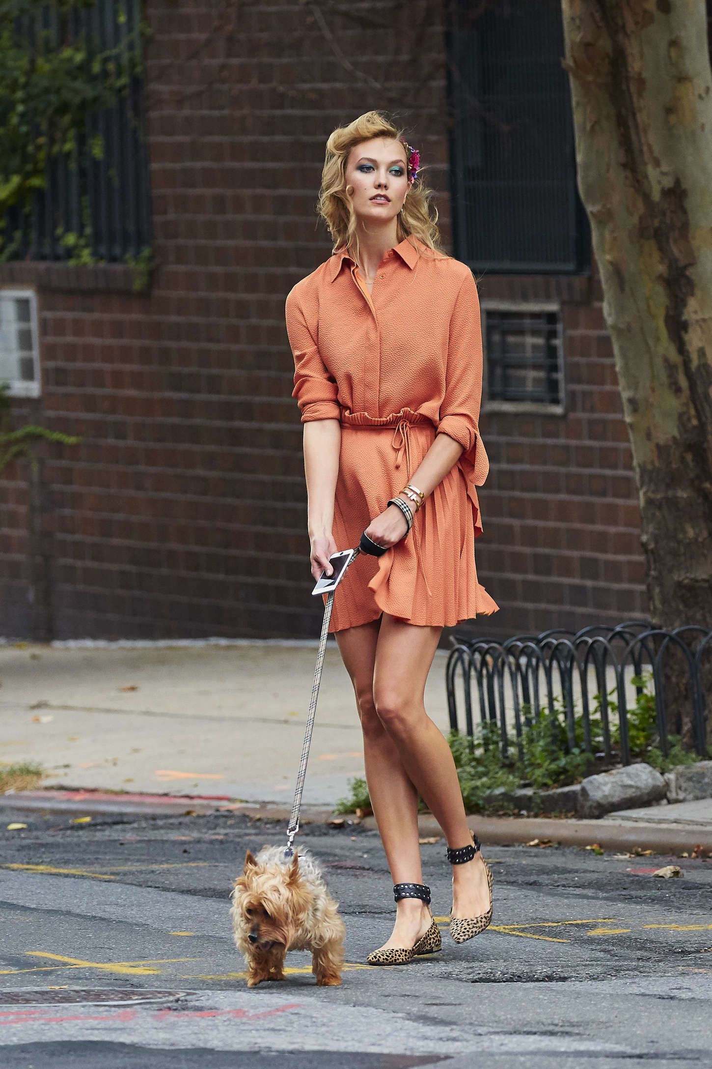 Karlie-Kloss-Walking-Her-Dog-in-NYC-2
