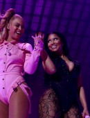 Beyonce-Knowles-and-Nicki-Minaj-Performing-at-Tidal-Concert-in-NY-1