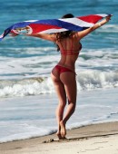 Ari-Lezama-in-Red-Bikini-138-Water-1