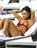 Karrueche-Tran-Bikini-Candids-Miami-1