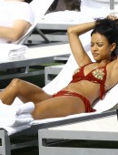 Karrueche-Tran-Bikini-Candids-Miami-14