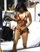 Karrueche-Tran-Bikini-Candids-Miami-15