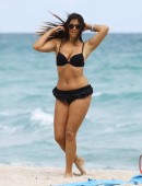 Claudia-Romani-in-Black-Bikini-903