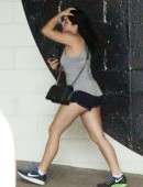 Ariel-Winter-in-Shorts-Getting-Gas-2