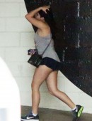 Ariel-Winter-in-Shorts-Getting-Gas-6