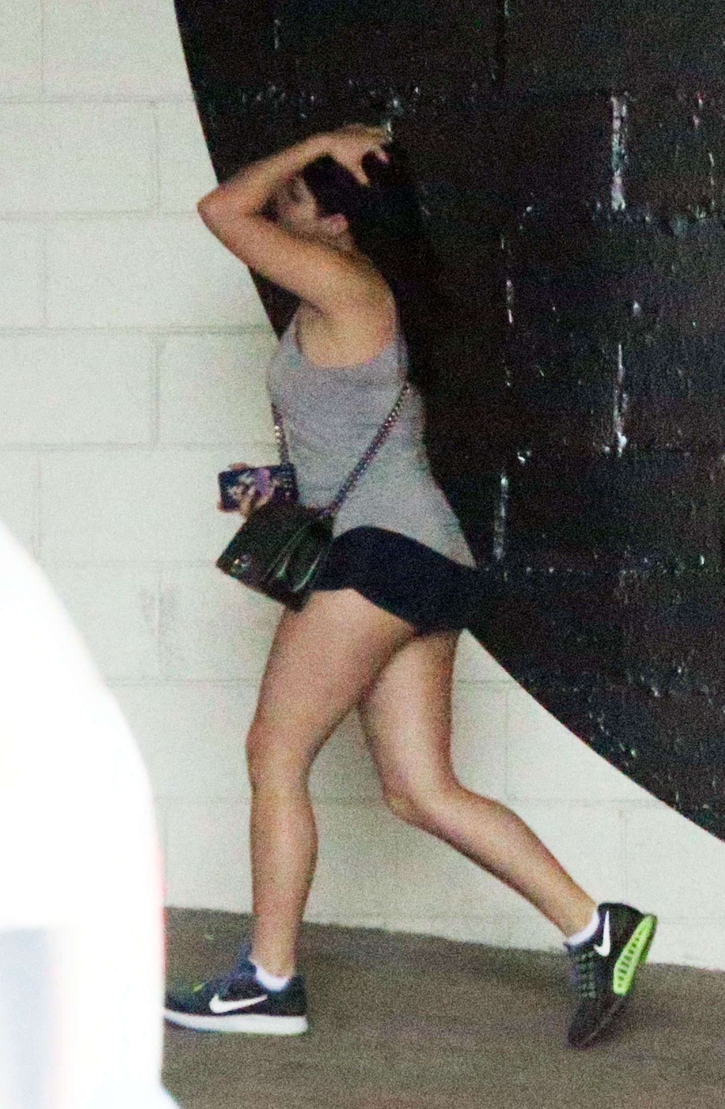 Ariel-Winter-in-Shorts-Getting-Gas-6