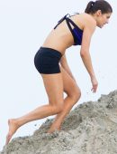 Alexandra-Daddario-in-Shorts-on-Baywatch-Set-1