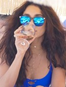 Vanessa-Hudgens-in-Blue-Swimsuit-1
