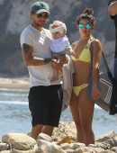 Danielle-Campbell-in-Yellow-Bikini-2016-3