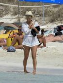 Eva-Longoria-in-Blue-Bikini-780