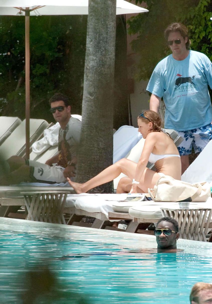 Simone-Ballack-in-White-Bikini-1