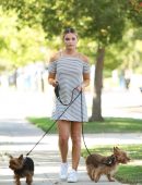Olivia-Holt-Walking-her-Dogs-LA-7
