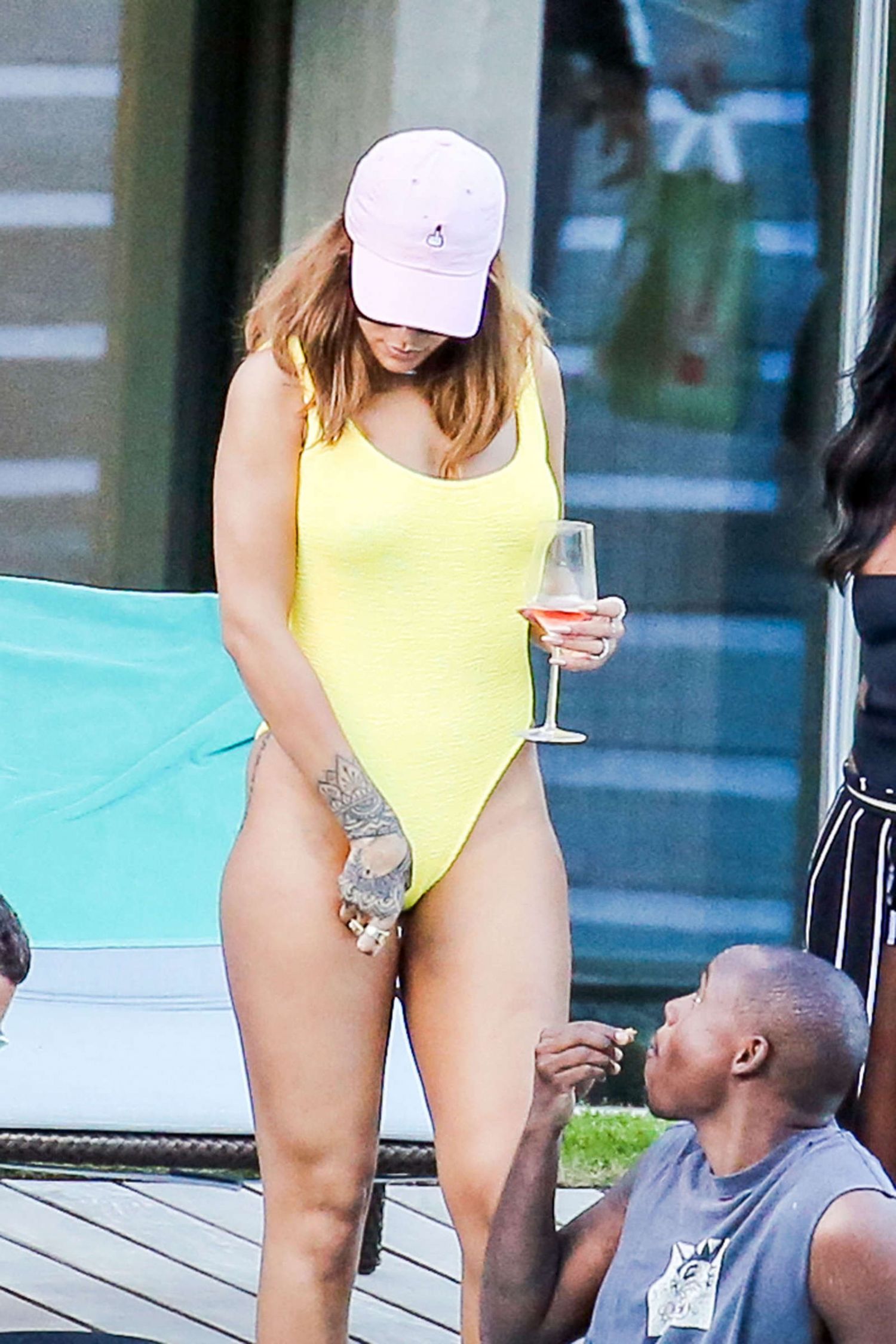 Rihanna-in-Yellow-Swimsuit-15