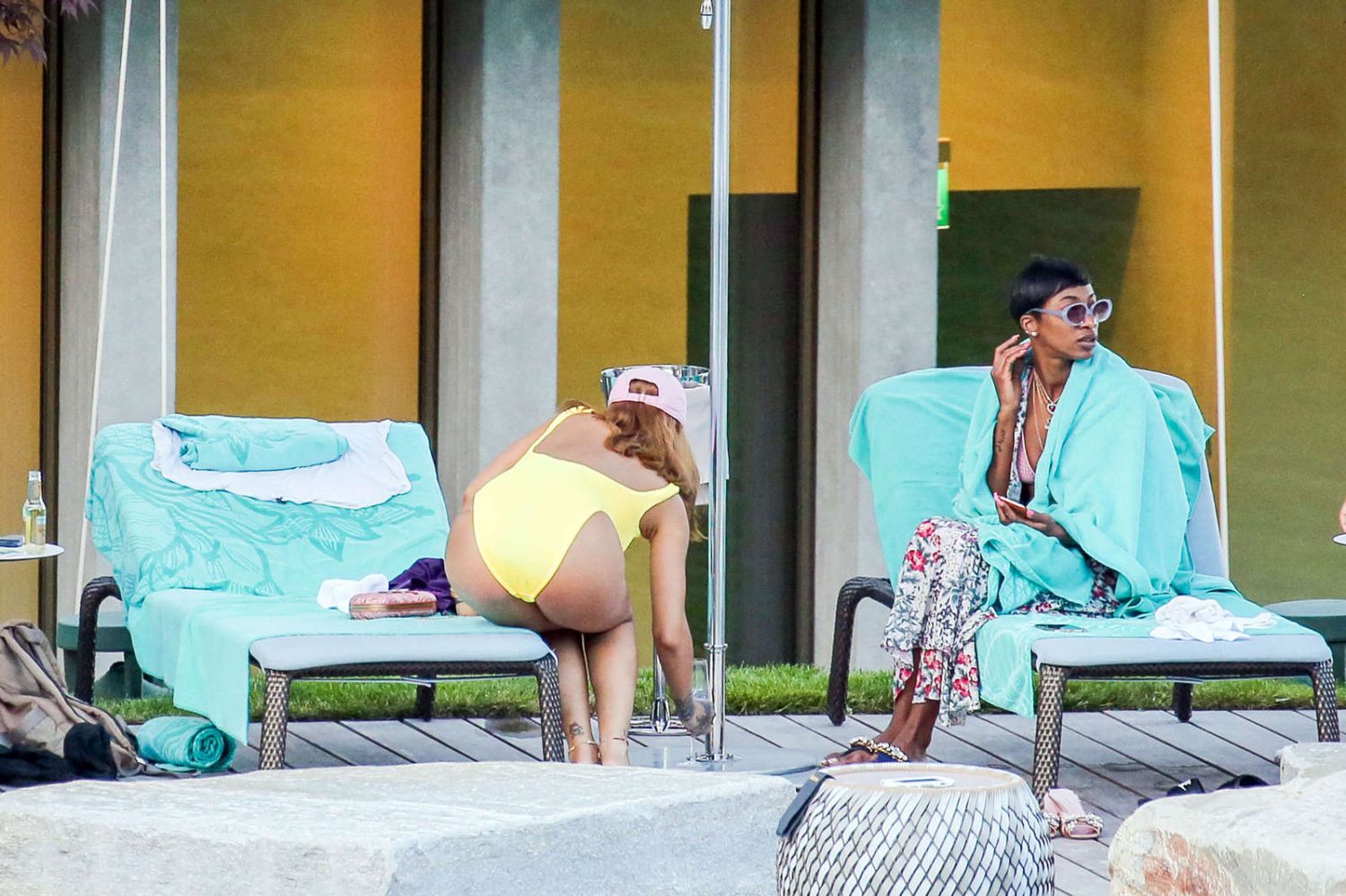 Rihanna-in-Yellow-Swimsuit-23