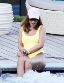 Rihanna-in-Yellow-Swimsuit-6