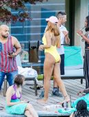 Rihanna-in-Yellow-Swimsuit-9