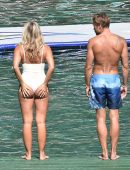 Natasha-Oakley-in-White-Swimsuit-4