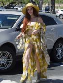 phoebe-price-enjoying-a-creamy-treat-outside-of-dairy-queen-in-palm-springs-7