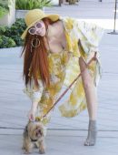 phoebe-price-enjoying-a-creamy-treat-outside-of-dairy-queen-in-palm-springs-9