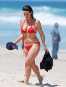 rachael-gouvignon-in-red-bikini-15