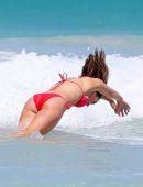 rachael-gouvignon-in-red-bikini-20