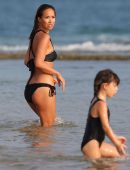Myleene-Klass-in-Black-Bikini-712