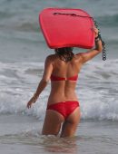 Myleene-Klass-in-Red-Bikini-12
