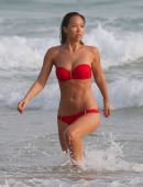 Myleene-Klass-in-Red-Bikini-2