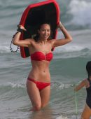 Myleene-Klass-in-Red-Bikini-8