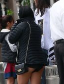 Ariel-Winter-Booty-in-Black-Shorts-1