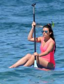 Lea-Michele-in-Pink-Swimsuit-13