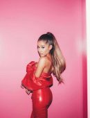 Ariana-Grande-Hot-in-Red-Leather-2