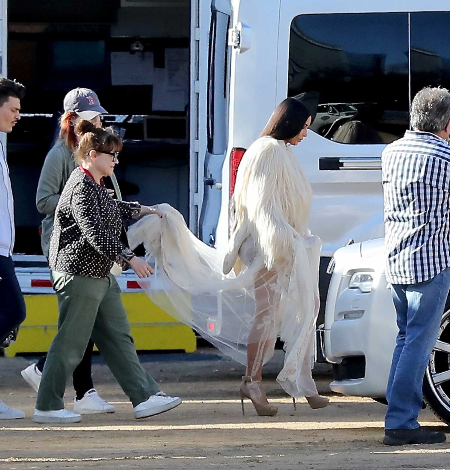 Kim-Kardashian -on-Ocean’s-Eight-Movie-Set-8