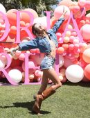 Alessandra Ambrosio at the VS's 'Angel Oasis' in the Sexiest Festival Fashion in Indio