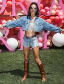 Alessandra Ambrosio at the VS's 'Angel Oasis' in the Sexiest Festival Fashion in Indio