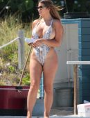 Anastasia Kvitko in Swimsuit at Miami Beach
