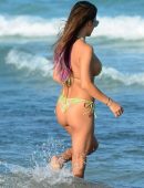 Arianny Celeste in Bikini on Miami Beach
